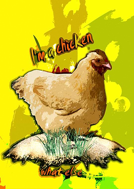 I&#39;m a chicken....what else