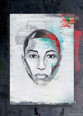Pharell face graphic
