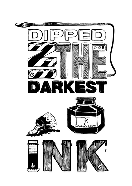the dankest ink for the darkest lines