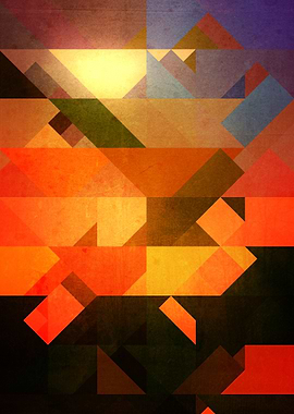 Retro Triangle and Texture