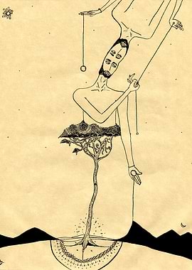 As I began freehanding with my ink listening to Beethov ...