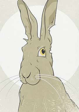 Part of an ongoing series of illustrations of hares on ...