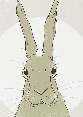 Part of an ongoing series of illustrations of hares on ...