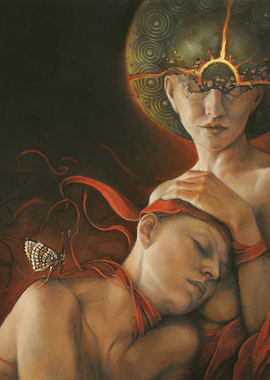 pastel on panel 57x70cm