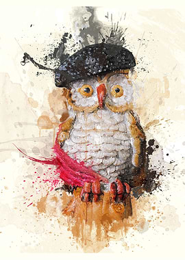 This is a paint photo work made from Spain.