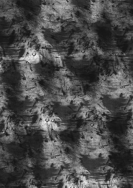 Abstract grey and black art