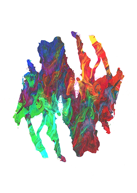 Vivid, bright colors against a clean white background. ...