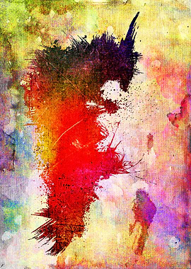 Transitory - Canvas Texture and Brush Strokes - Digital ...