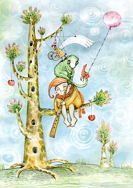 concerto for red lizard with orchestra