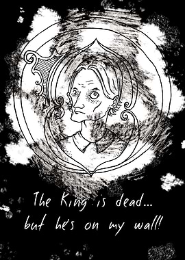 He died but he deserves his spot on your wall..