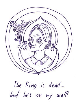 He died but he deserves his spot on your wall..