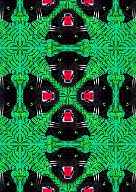 Tropical Gothic Pattern