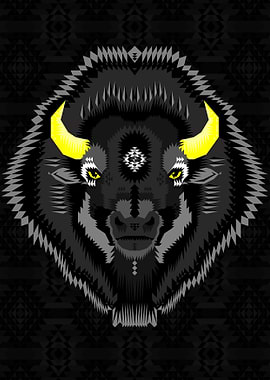 Geometric Bison