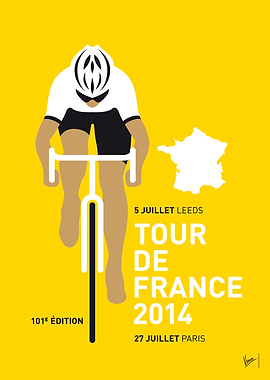 MY CYCLING MINIMAL POSTER 2014