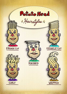 Potato Head Hairstyles