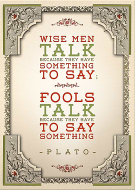 Plato on Talking