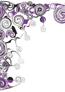 Purple Swirls And Twirls ~ Purple and black swirls and ...