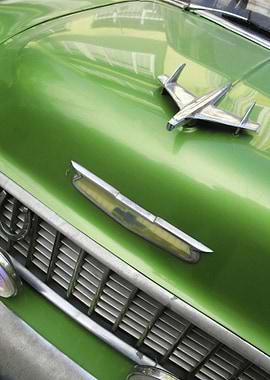 Colourful Old Car in Istanbul