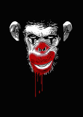 Evil Monkey Clown