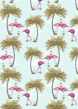 A Flamboyance of Flamingos