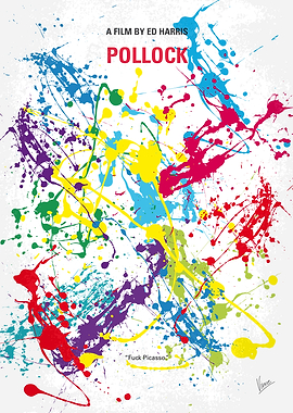 No065 My Pollock minimal movie poster A film about the ...