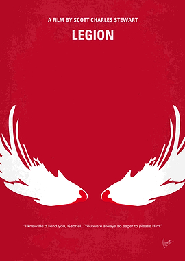 No050 My legion minimal movie poster A group of strang ...