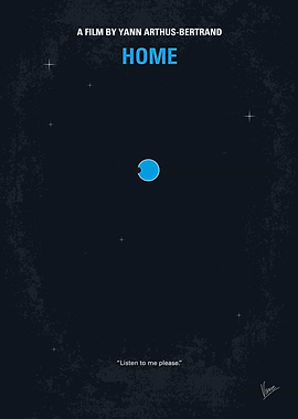 No037 My Home minimal movie poster With aerial footage ...