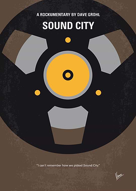 No181 My Sound City minimal movie poster A documentary ...