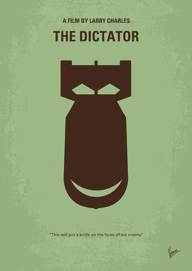 No212 My The Dictator minimal movie poster The heroic ...