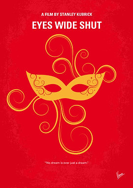 No164 My Eyes wide shut minimal movie poster A New Yor ...