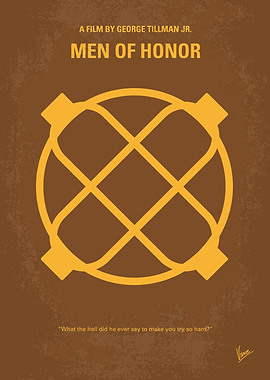 No099 My Men of Honor minimal movie poster The story o ...