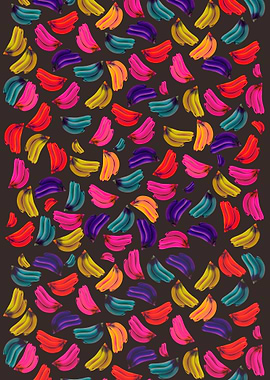 Bananas Coloridas