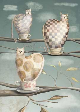 Cats in Cups