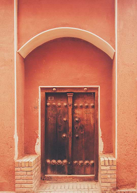 Abyaneh Door #2 Abyaneh is a village in Isfahan Provinc ...