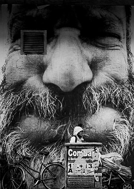 'Beard' FACES, street photographs of Berlin by Swedis ...