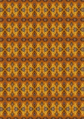 Ecclesiastes inspired piece with deep gold and bronze t ...