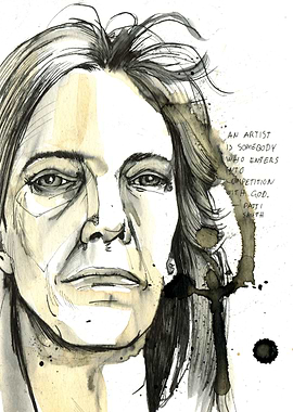 Patti Smith in Coffee