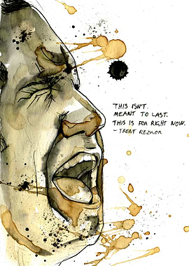 Trent Reznor from Nine Inch Nails in Coffee