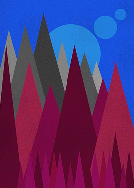 Abstract landscape background 2