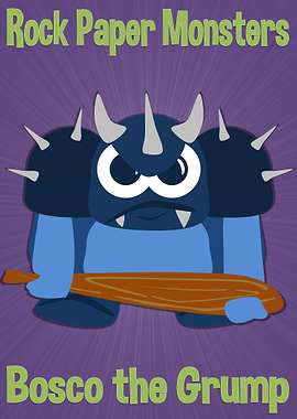 Bosco the Grump. Design by Tim B and Ross H. Illustrate ...