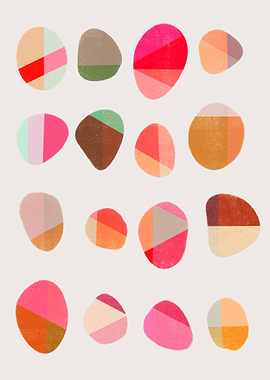 Painted Pebbles 5
