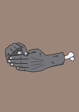 zombie hand trick