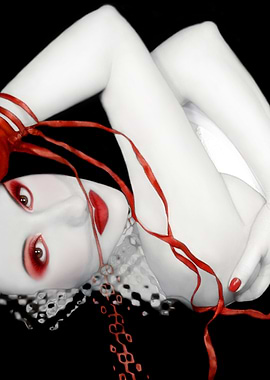 The Red Facade - Self Portrait