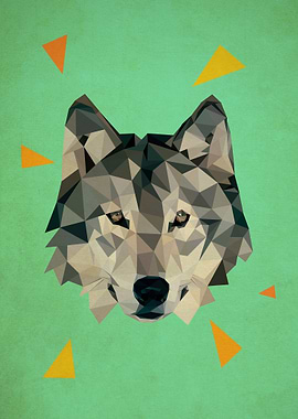 triangle wolf