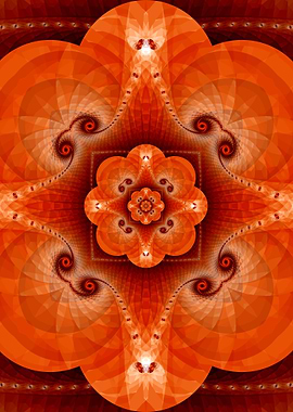 fractal art blossom