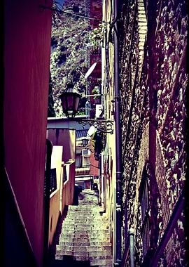Streets of Taormina Italy