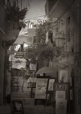 Italy streets vintage look