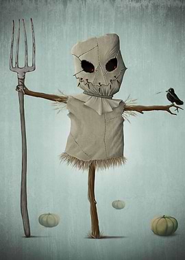 Scarecrow - Halloween creature series