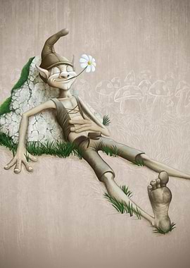 Relaxing elf