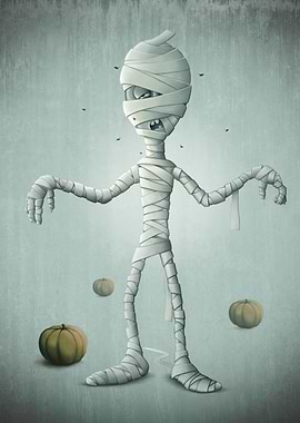 Mummy - Halloween creature series